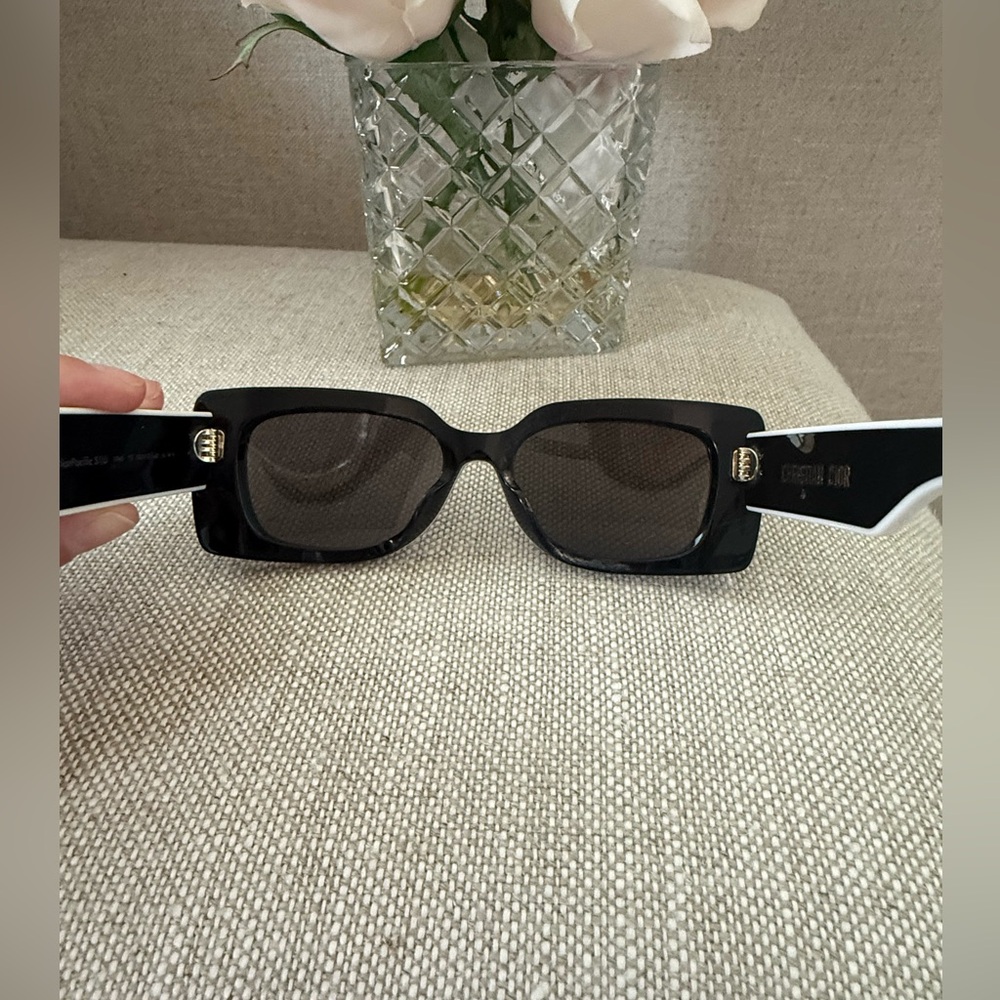 Dior Pacific SIU Black Rectangular Sunglasses - Picture 4 of 6